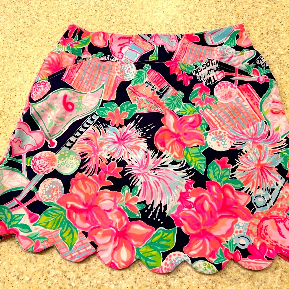 Lilly Pulitzer monica style skort with pockets